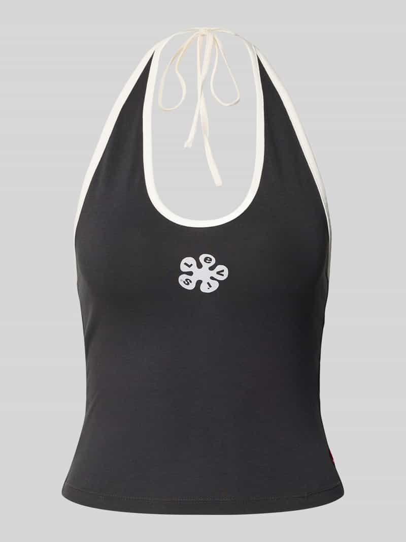 Levi's Top met halter model 'ELLA'