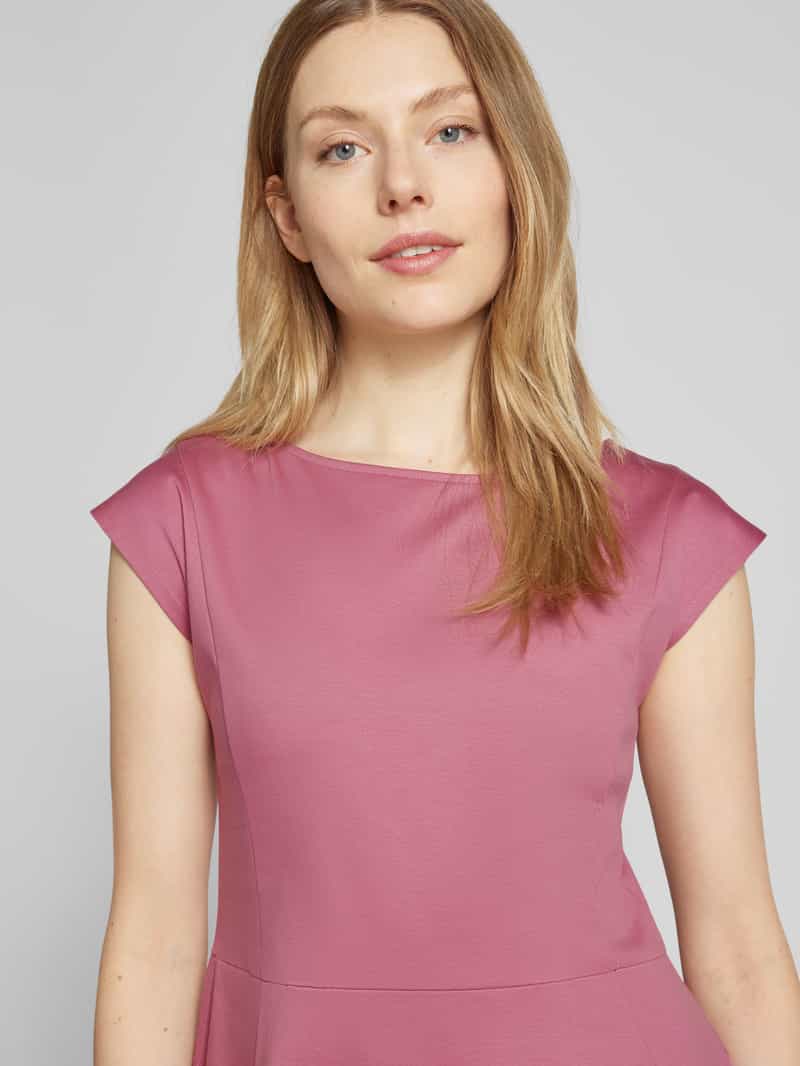 Christian Berg Woman Selection Knielange jurk met boothals