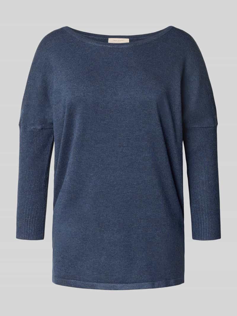 FREE QUENT Gebreide pullover van viscosemix met 3 4-mouwen model 'JONE'