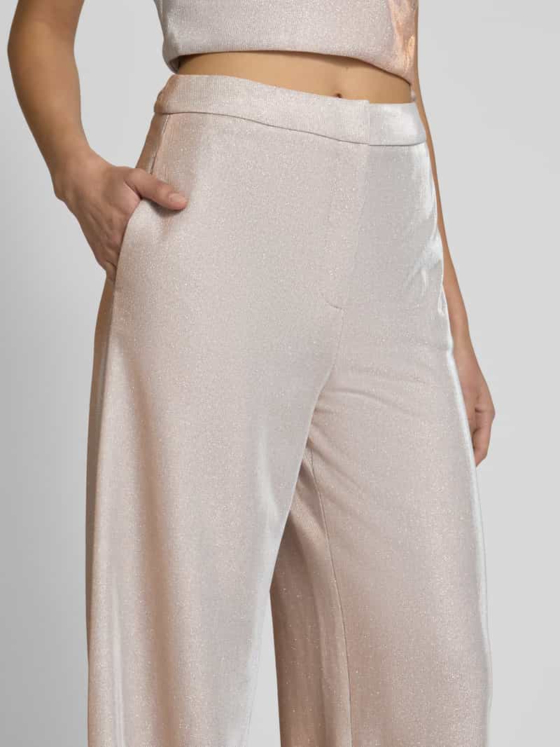 Jake*s Cocktail Wide fit stoffen broek met elastische band