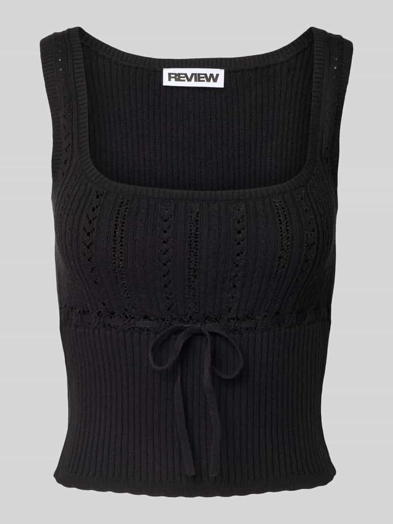 Tanktop met vierkante hals