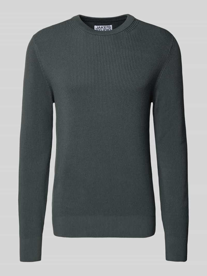 JAKE*S STUDIO MEN Gebreide pullover met ronde hals