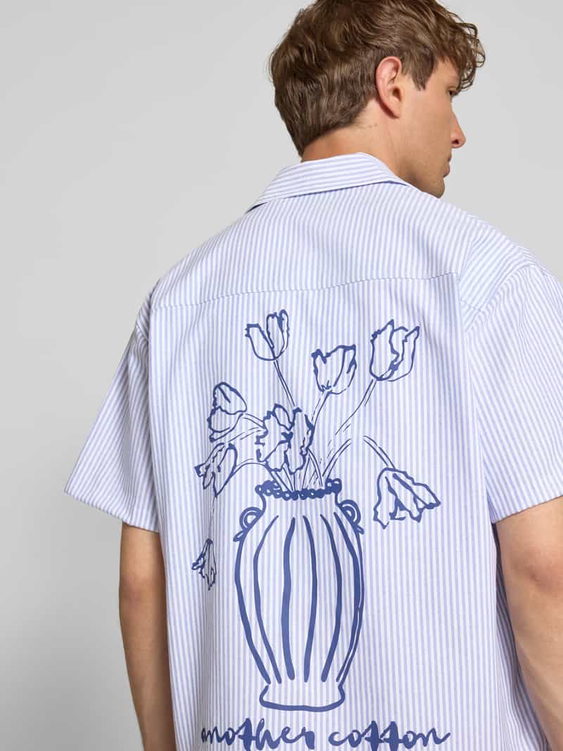 ANOTHER COTTON LAB Oversized vrijetijdsoverhemd met borstzak