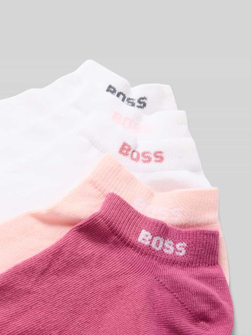 Boss Sneakersokken van katoenmix in een set van 5 paar