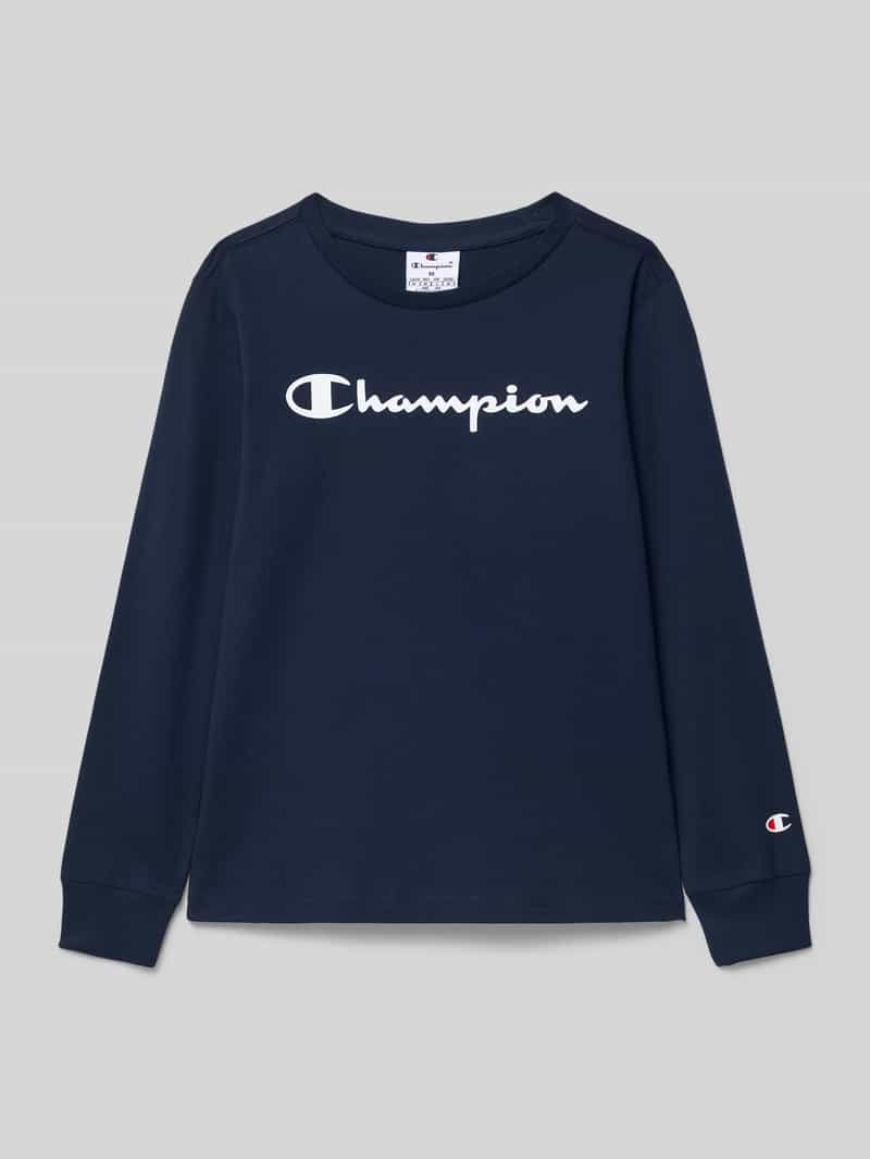Champion Regular-fit shirt met lange mouwen met logoprint