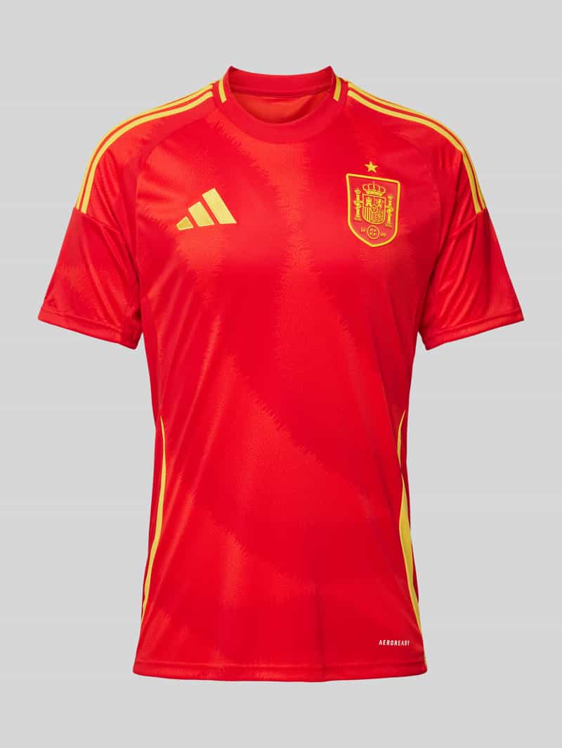 ADIDAS SPORTSWEAR T-shirt met labelstitching en ronde hals