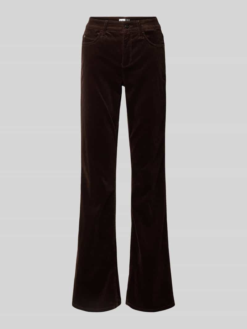 CAMBIO Flared corduroy broek met 5-pocketmodel model 'PARIS'