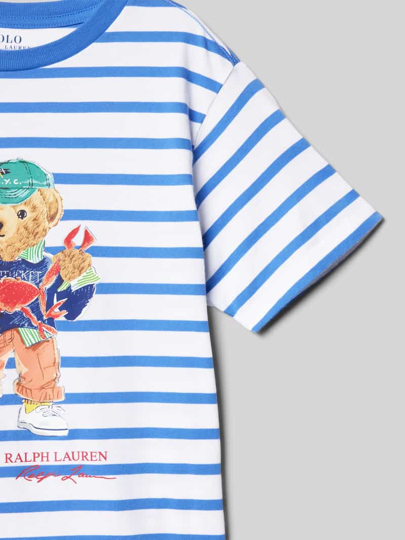 Polo Ralph Lauren Kids T-shirt met labelprint