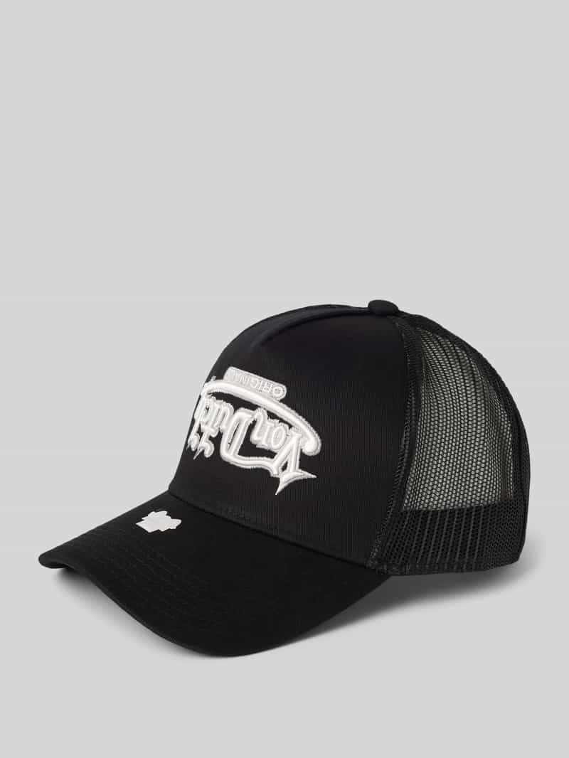 Von Dutch Trucker-pet met labelstitching model 'SOHO'