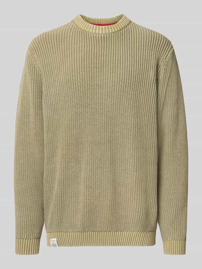 Pepe Jeans Regular fit pullover van puur katoen model 'PARKER CREW'