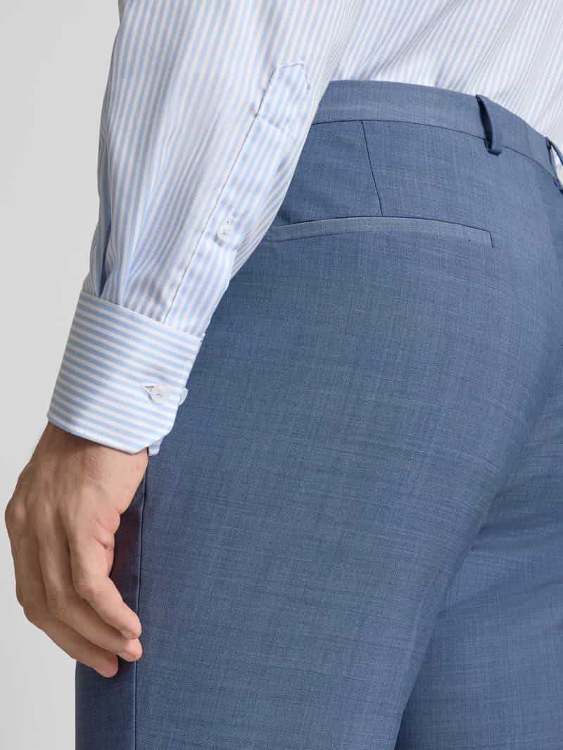 HUGO Slim fit pantalon van wolmix model 'HESTEN'