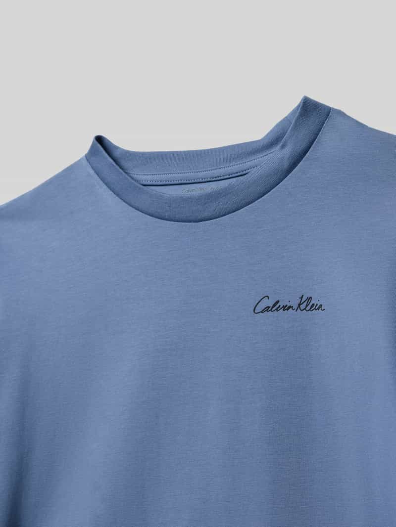 Calvin Klein Jeans Regular fit T-shirt met logoprint model 'Polaroid'