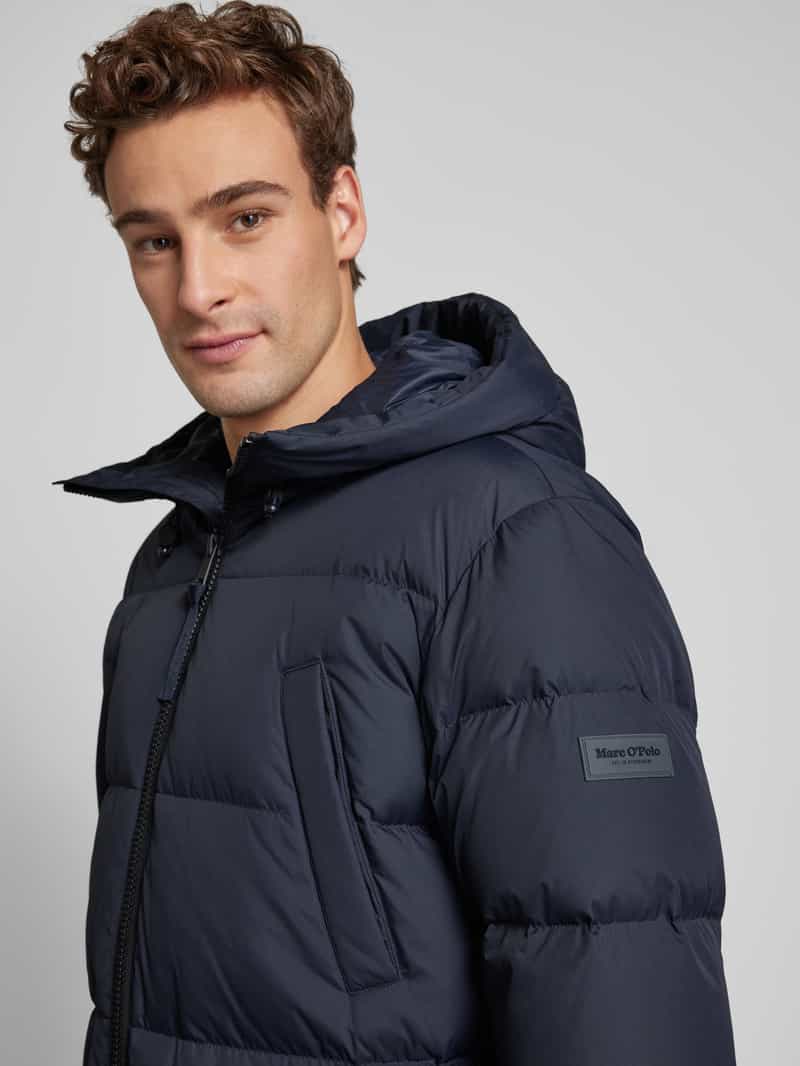 Marc O'Polo Regular fit donsjack met capuchon