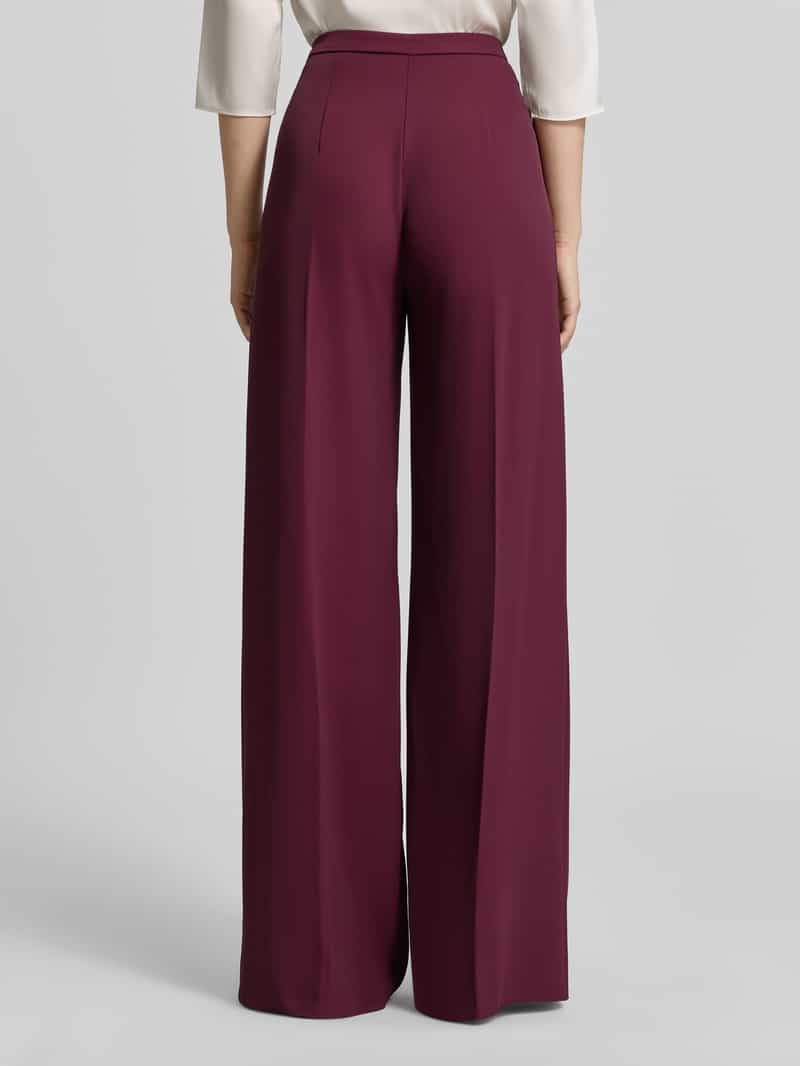 RINASCIMENTO wide leg stoffen broek met knoopsluiting