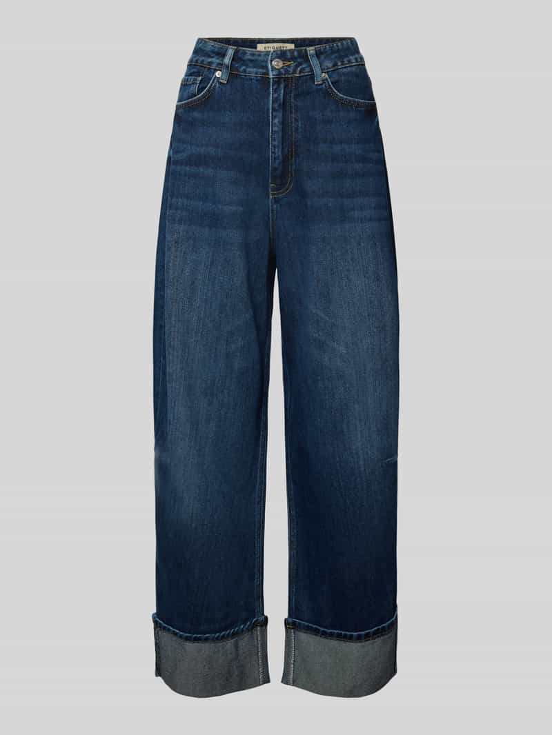 ETIQUETT ESSENTIALS Wide leg fit jeans in 5-pocketmodel model 'Aresta'