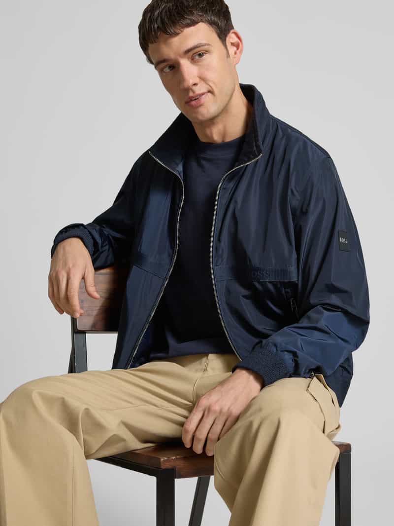 Boss Regular fit blouson met labelband model 'CELTIPO'