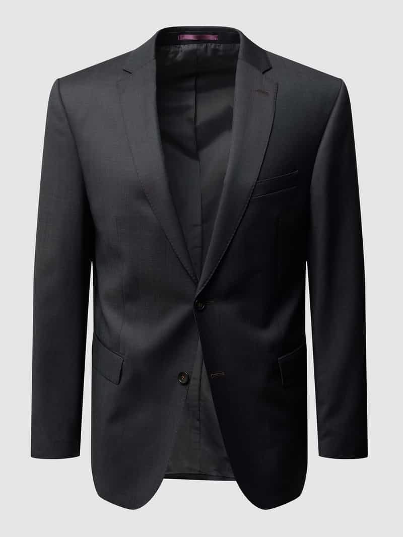 carl gross Modern fit colbert met 2 knopen van scheerwol