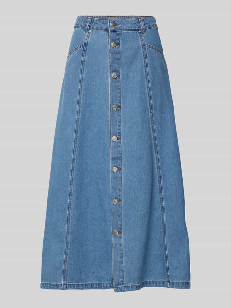 b.Young Jeansrok met doorknoopsluiting