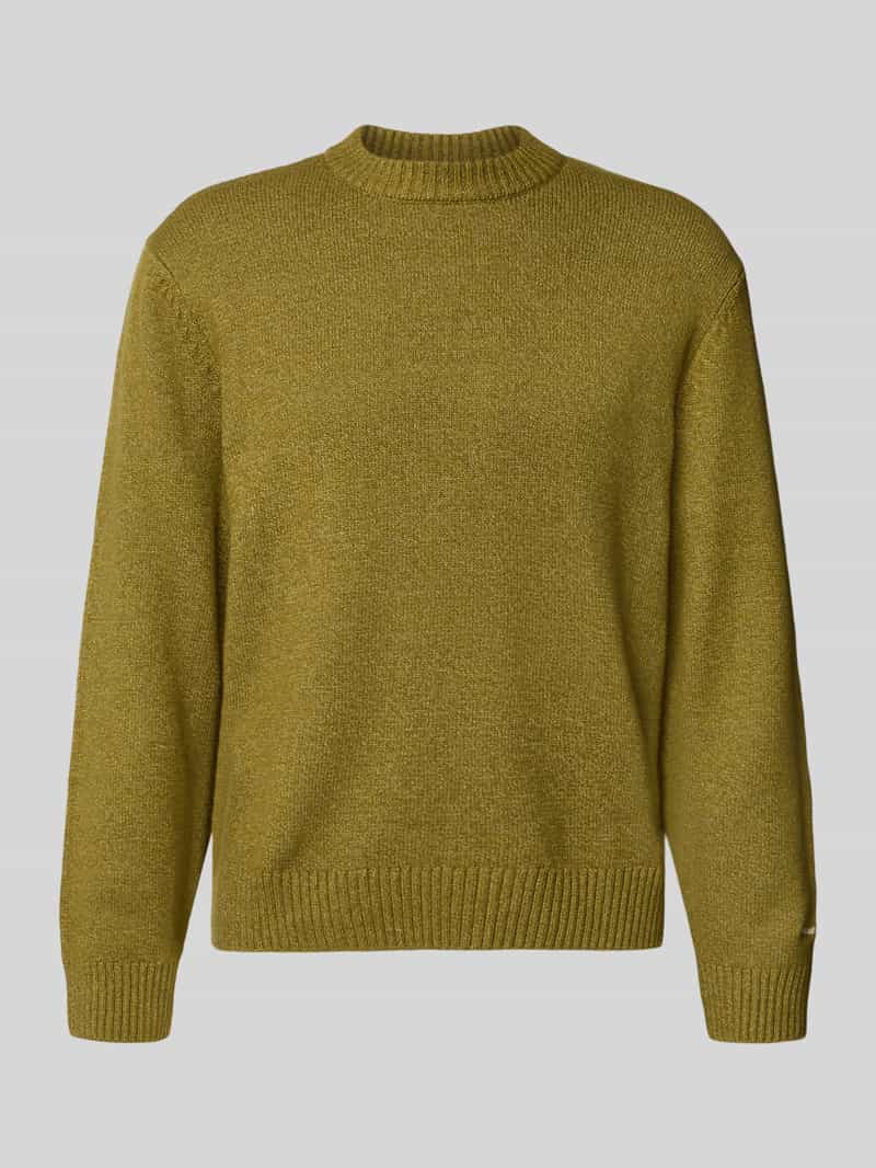 jack & jones Gebreide pullover met labelstitching model 'NORREBRO'