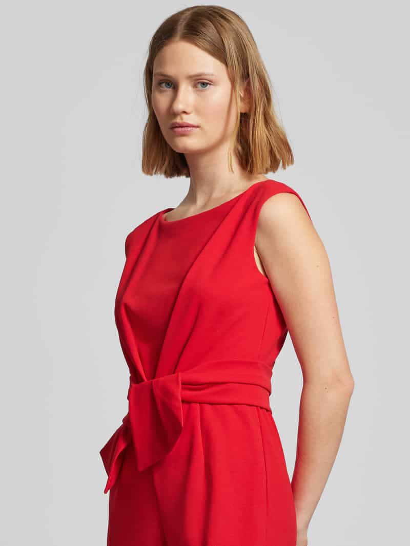 Vera Mont Jumpsuit met strikceintuur