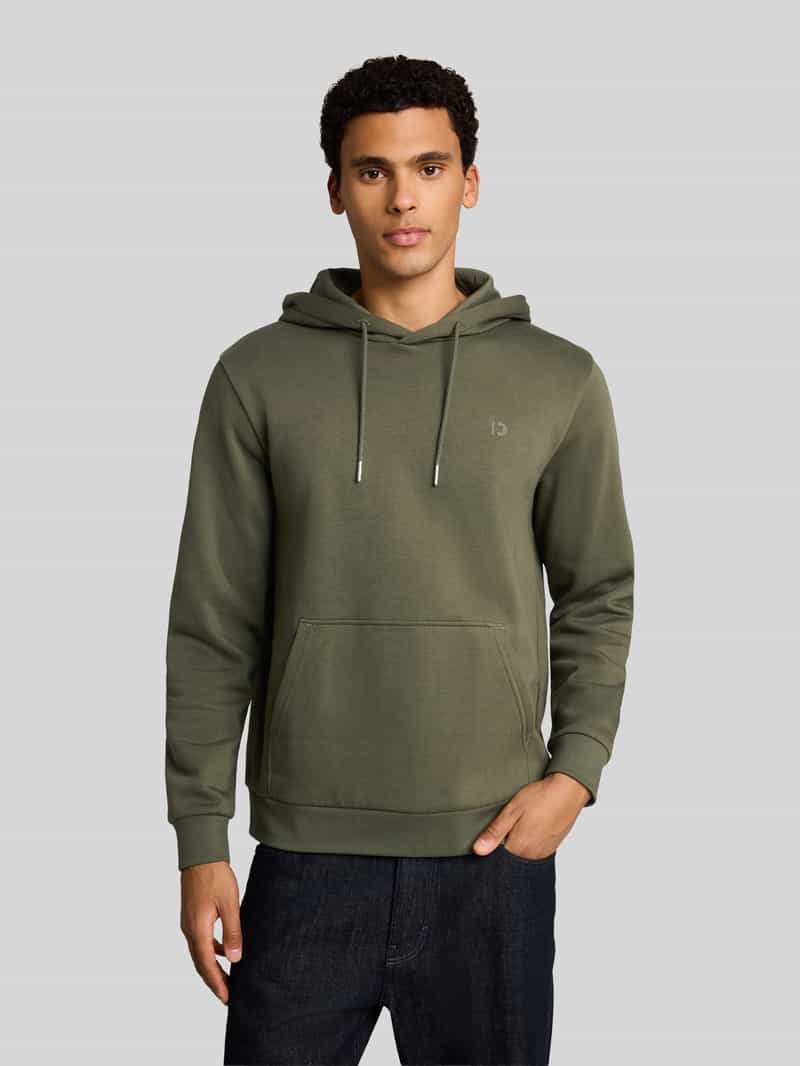 Tom Tailor Denim Regular fit hoodie van katoenmix