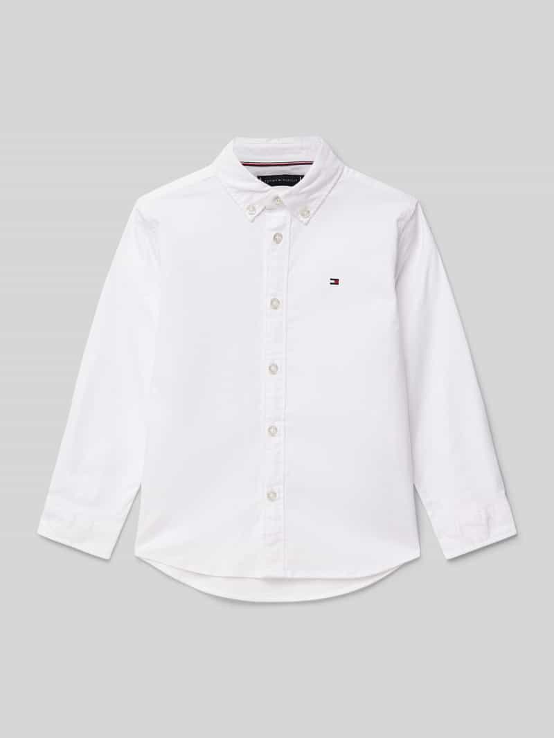 Tommy Hilfiger Teens Overhemd met button-downkraag