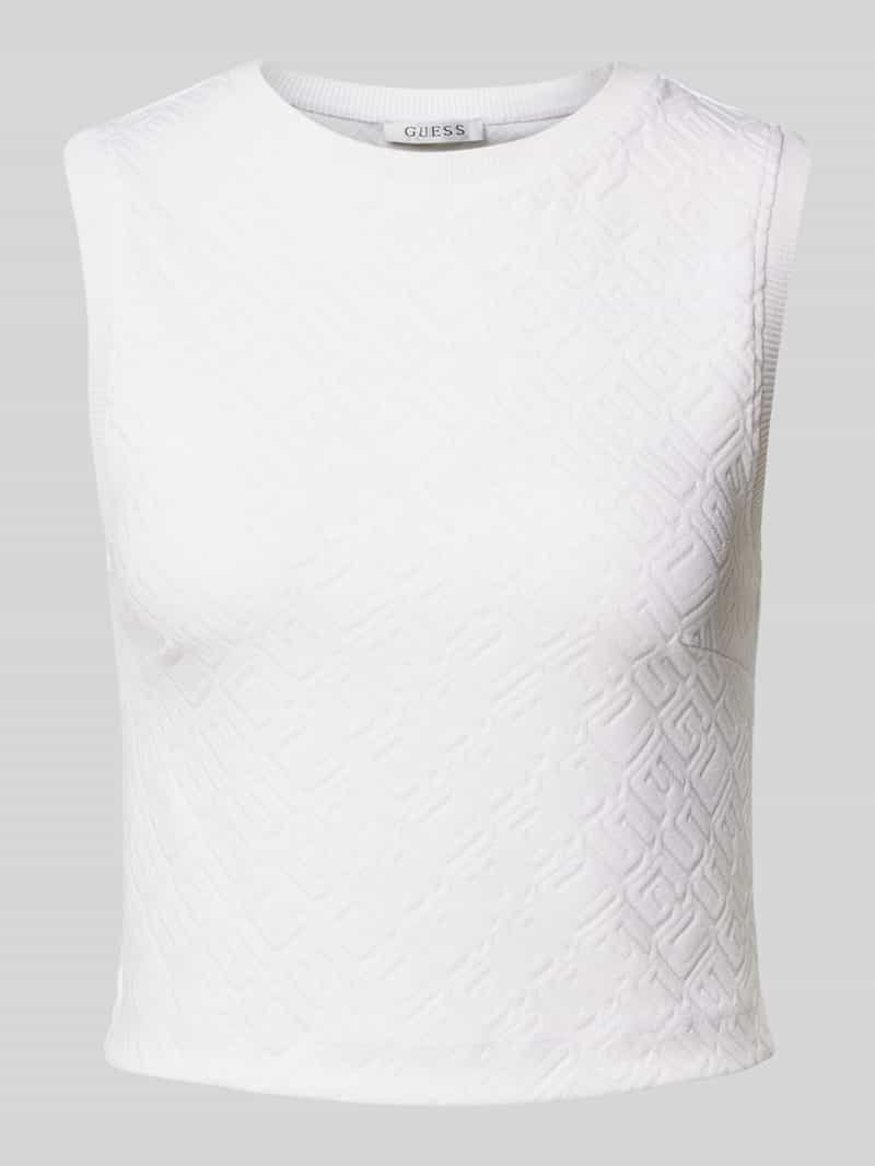 Guess Tanktop met structuurmotief model 'OFELIA'