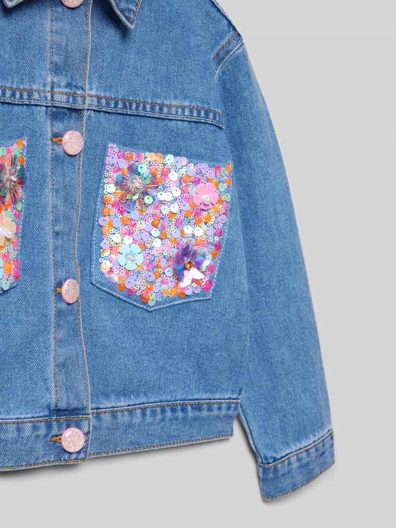 BILLIEBLUSH Jeansjack met pailletten