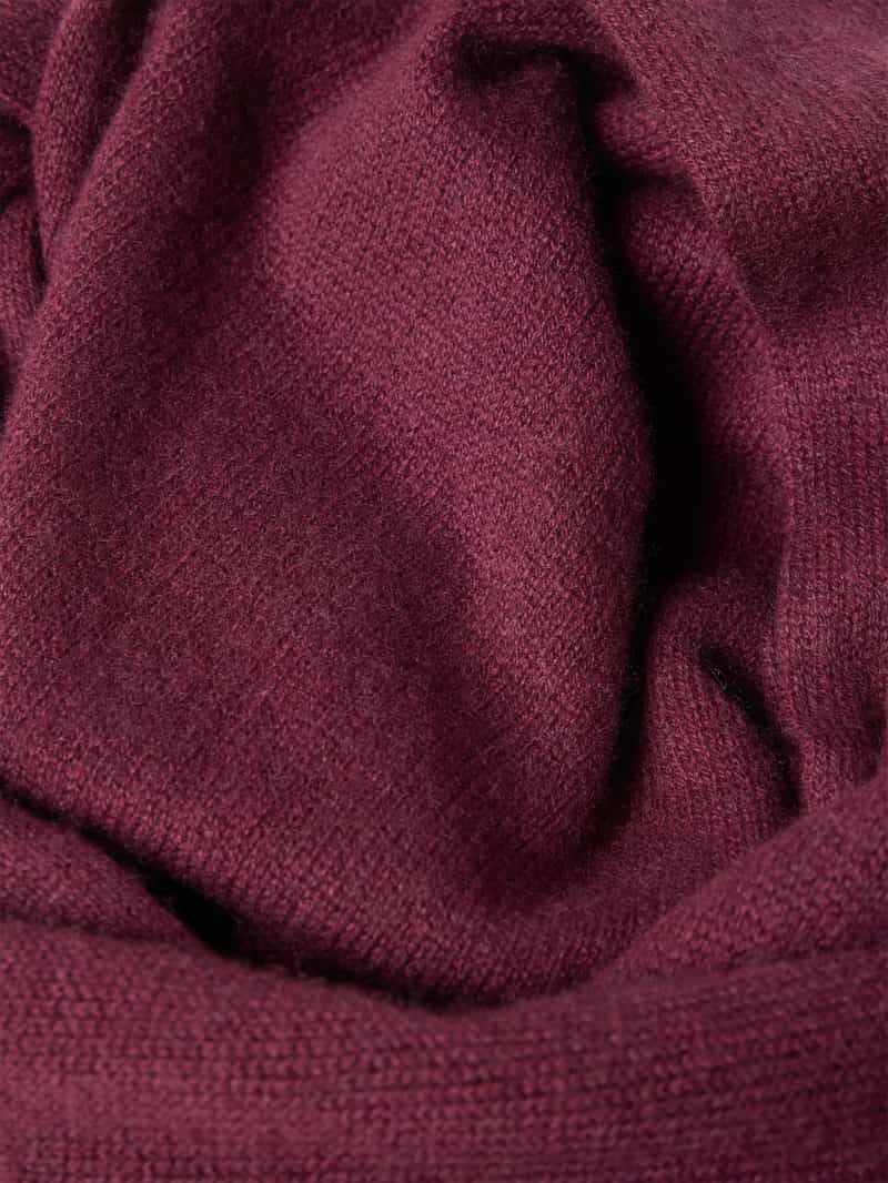 Christian Berg Woman Kasjmiersjaal in gebreide look