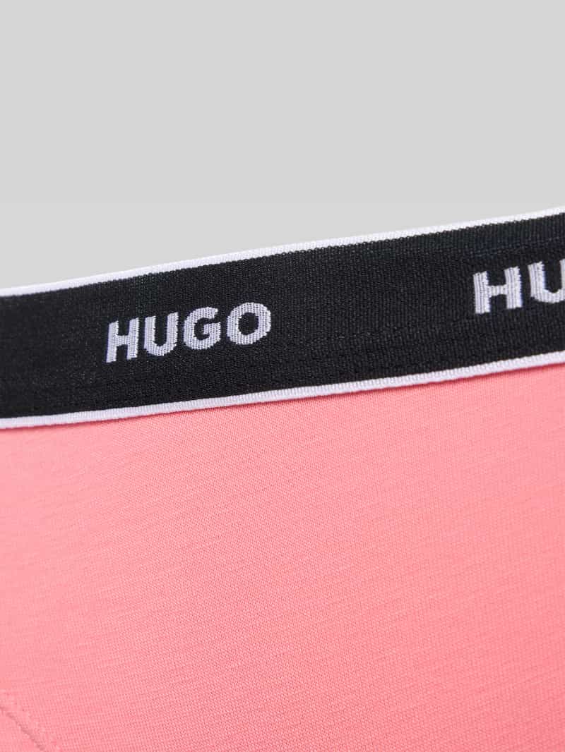 HUGO String met elastische band met logo