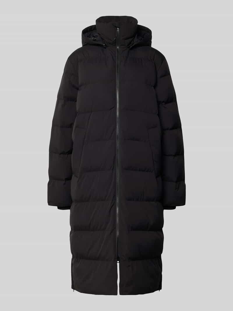 Samsøe Gewatteerde lange jas met capuchon model 'SASERI'