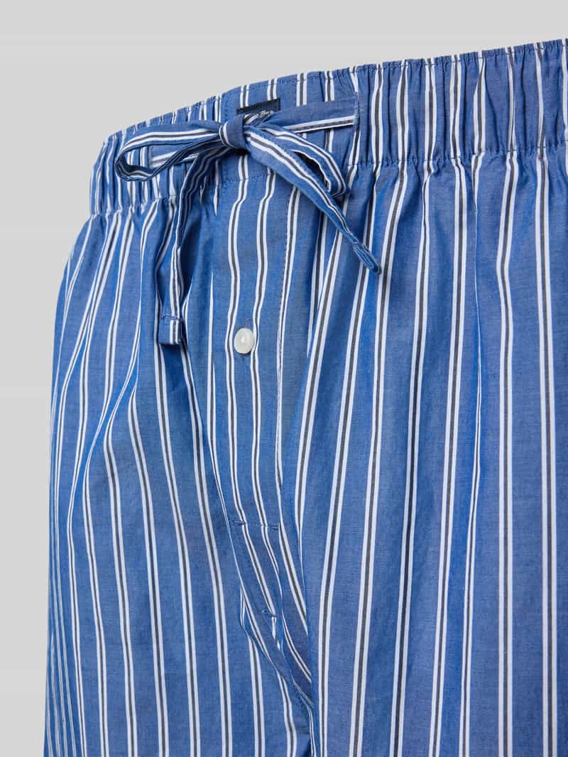 Christian Berg Men Relaxed fit pyjamabroek met tunnelkoord