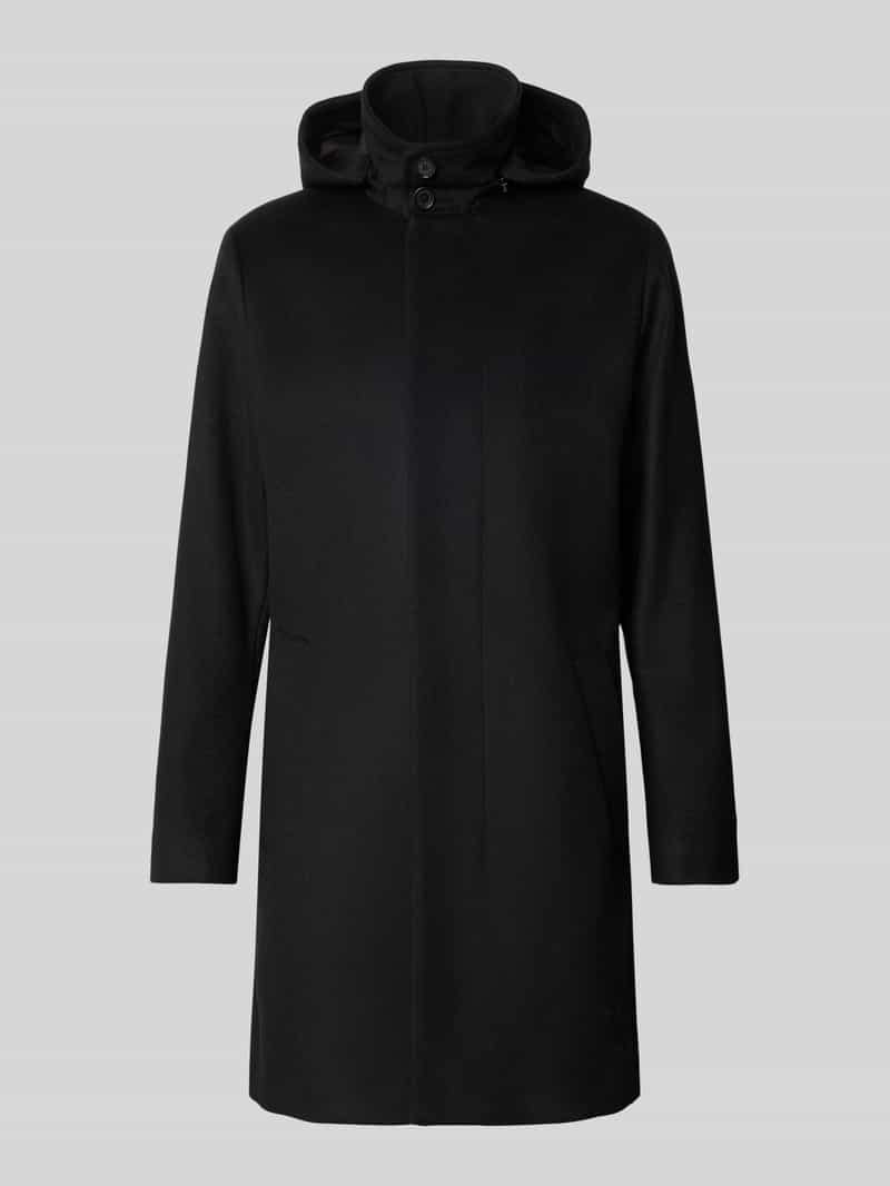 Tiger Of Sweden Regular fit lange jas van pure viscose model 'Aleric'