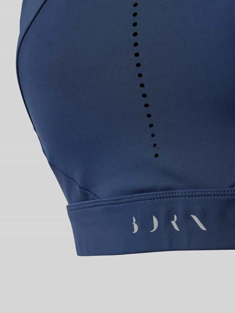 BORN LIVING YOGA Bustier met labelprint model 'Saril'