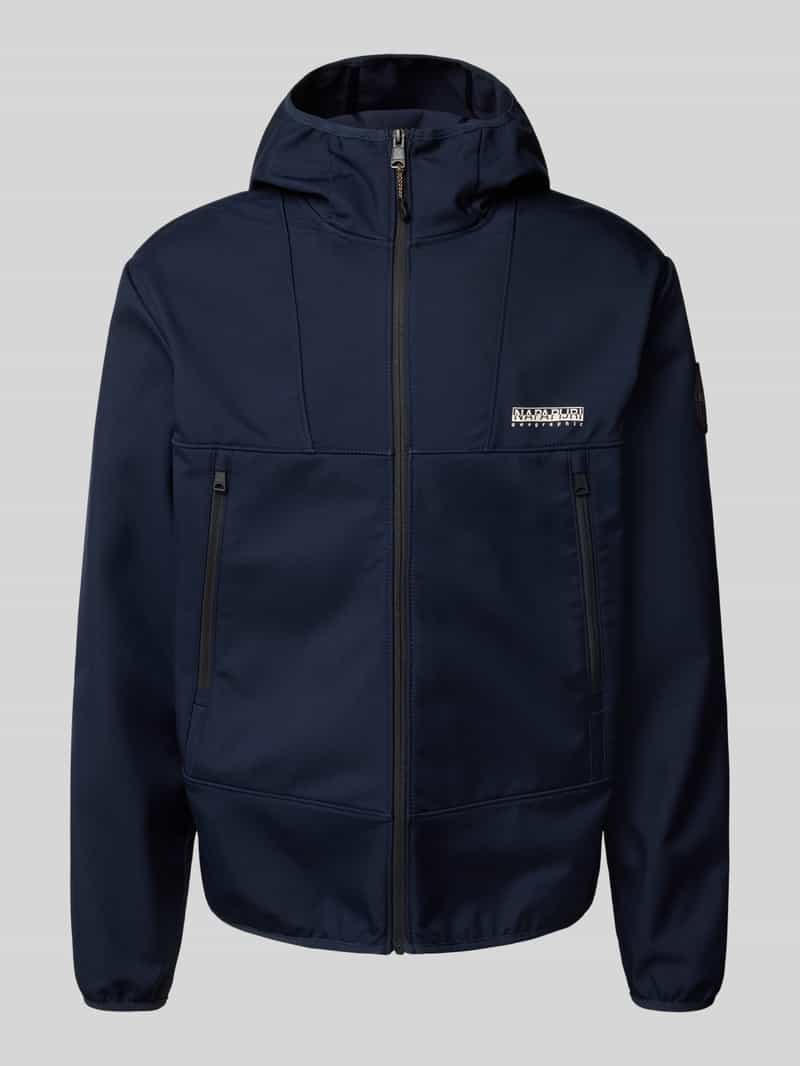 Napapijri Jack met capuchon en ritszakken model 'BIOIS'