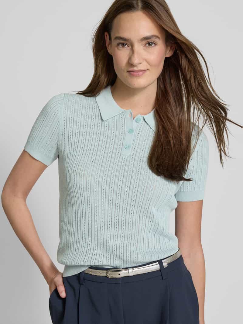 Lauren Ralph Lauren Poloshirt met korte knoopsluiting