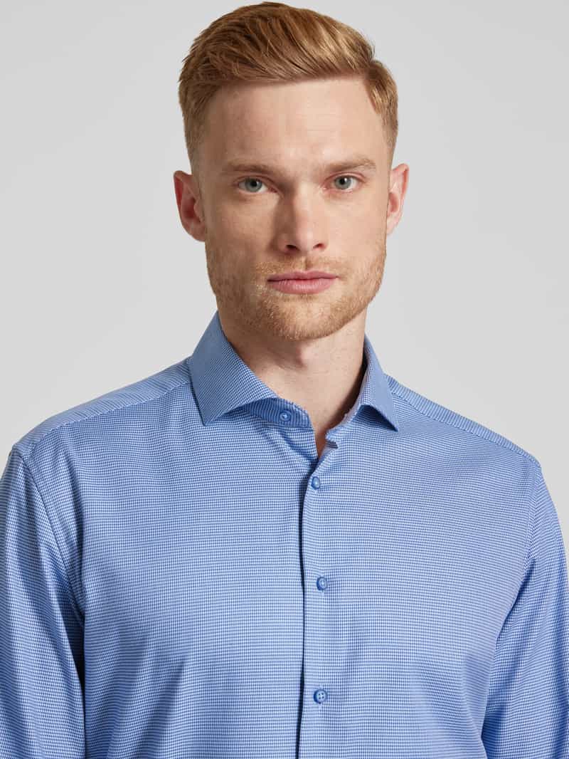 Eterna Modern fit zakelijk overhemd met haaikraag
