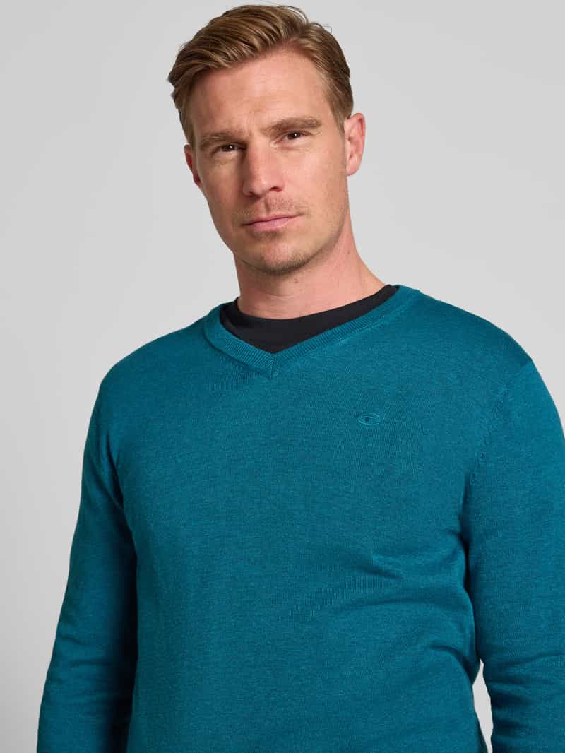Tom Tailor Regular fit pullover van puur katoen