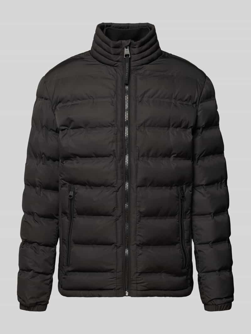 Strellson Regular fit gewatteerd jack met opstaande kraag model 'MODENA FUSED'