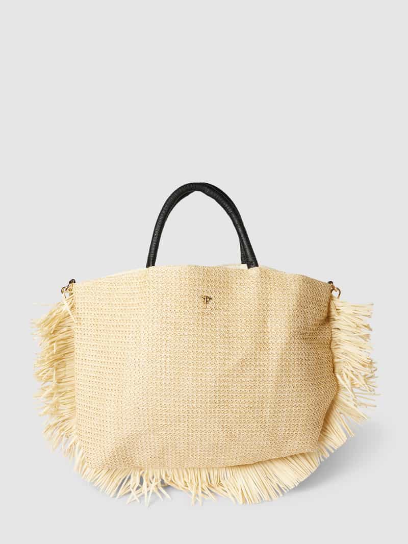 Torba plażowa z frędzlami