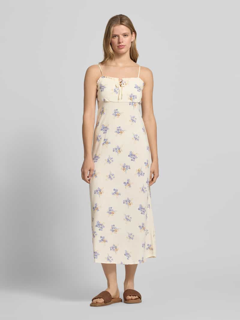 Only Smal vrijetijdsjurk van pure viscose model 'NELLY' offwhite, foto 3