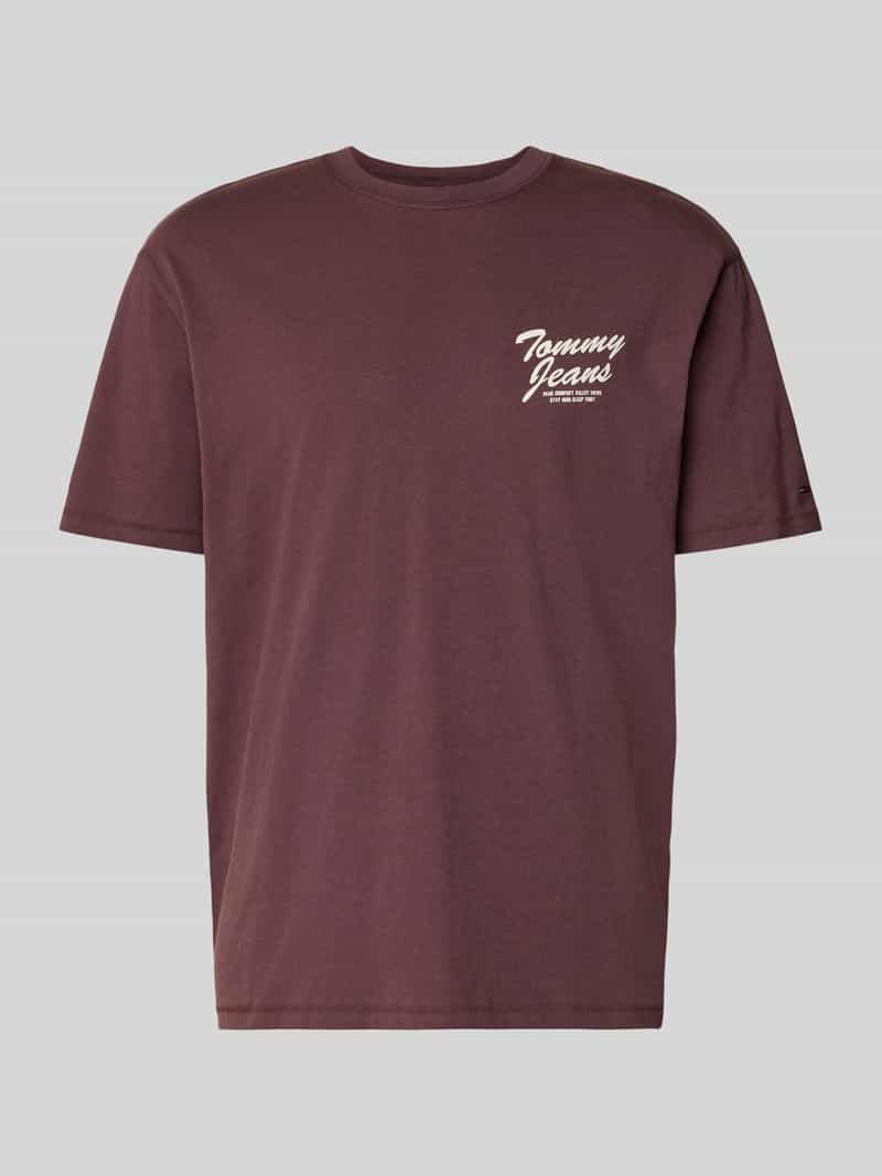 Tommy Jeans Regular fit T-shirt van puur katoen