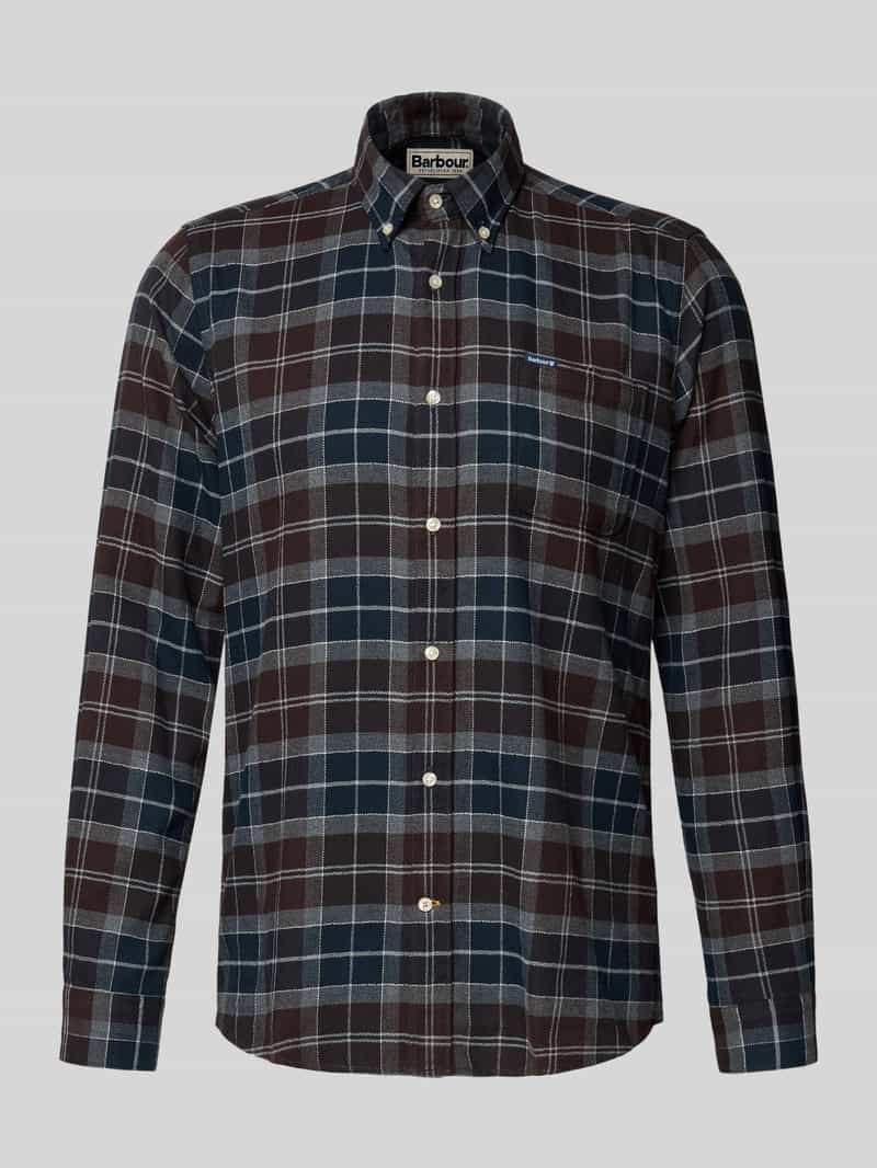 Barbour Slim fit vrijetijdsoverhemd van puur katoen model 'KYELOCH'