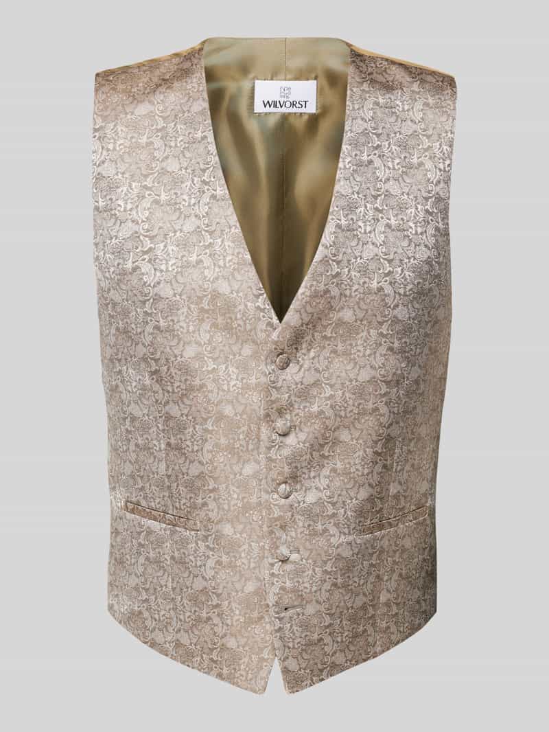 Wilvorst Gilet met strookzakken