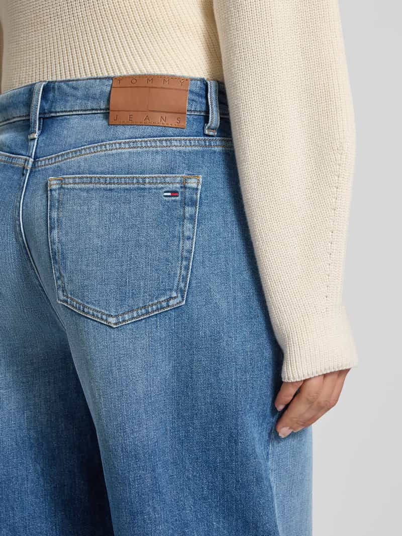 Tommy Jeans Tapered fit jeans van katoenmix model 'JEANIE'