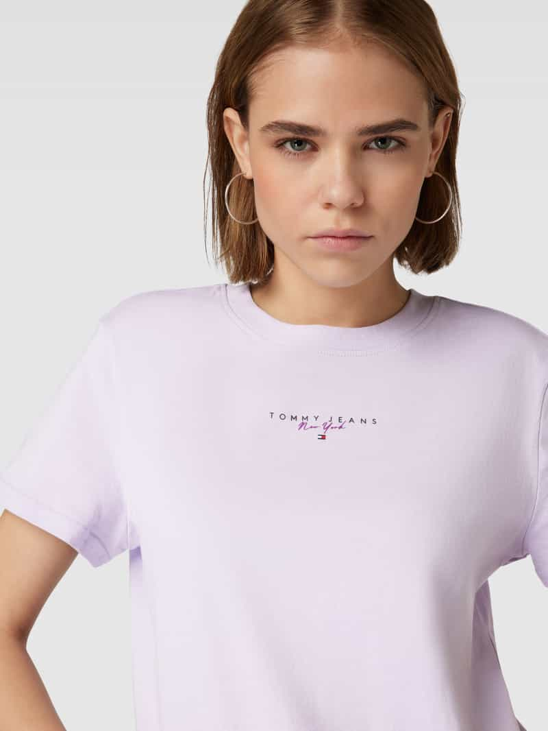 Tommy Jeans T-shirt met labelprint