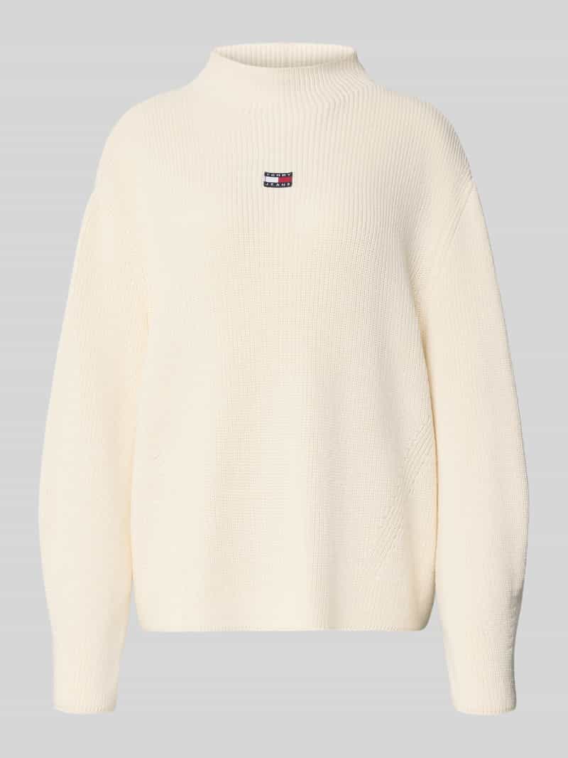 Tommy Jeans Relaxed fit gebreide pulllover van puur katoen