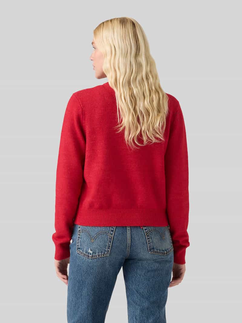Levi's Regular fit gebreid jack met wol model 'CLAIRE'