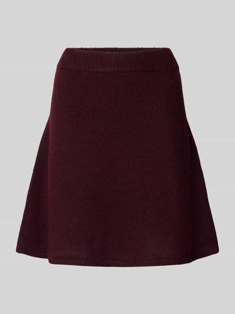 Gebreide rok met elastische band model 'Gisa'