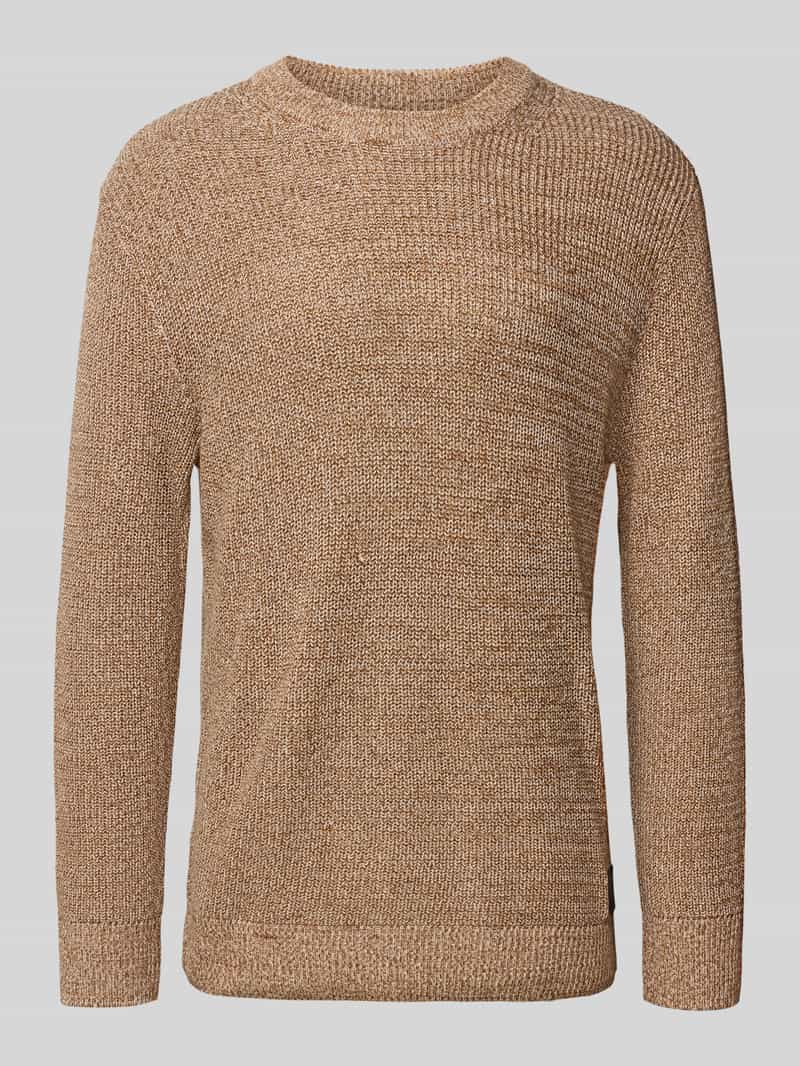 Tom Tailor Denim Relaxed fit gebreide pullover van katoenmix